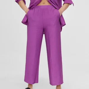 Lola Casademunt Pantalones<Pantalón recto fluido LILA