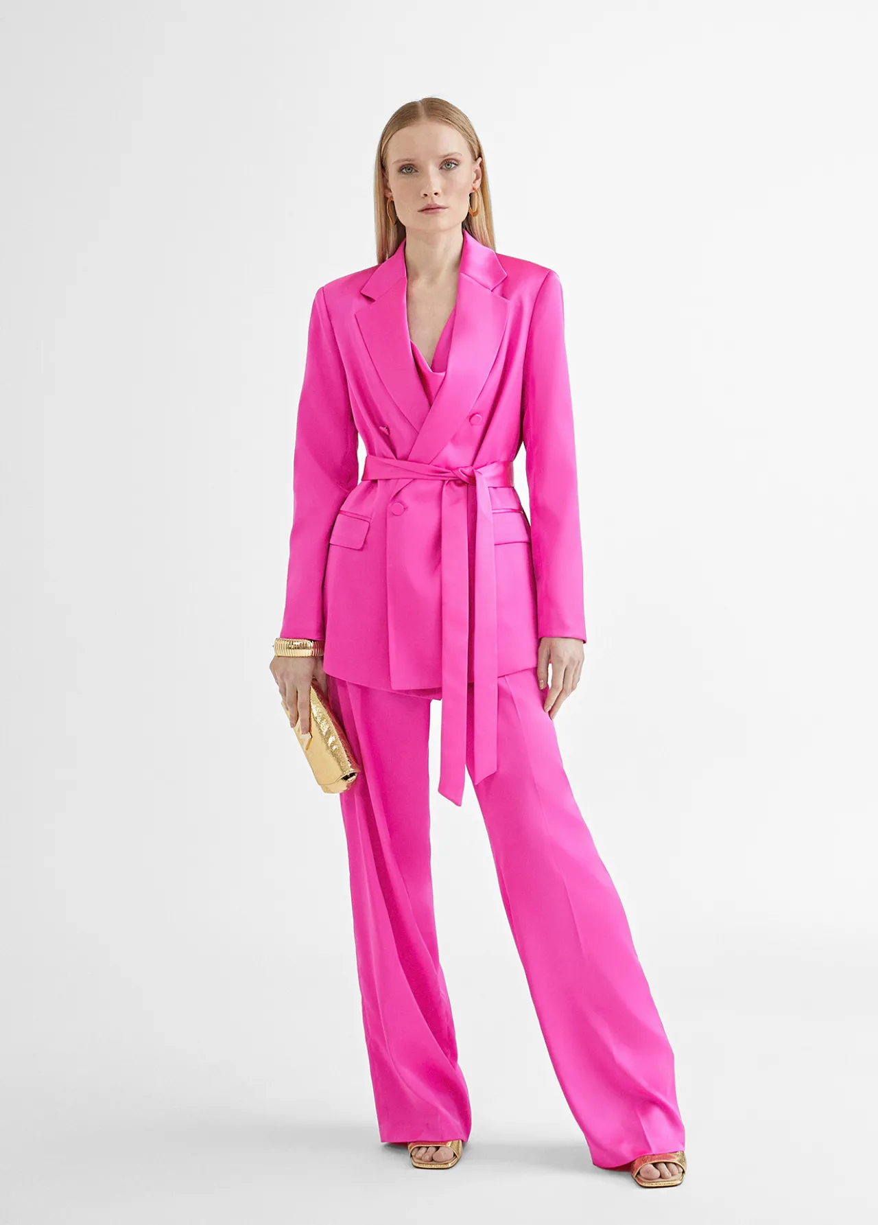 pantaln_recto_satinado_0.webp Lola Casademunt Pantalones<Pantalón recto satinado FUCSIA