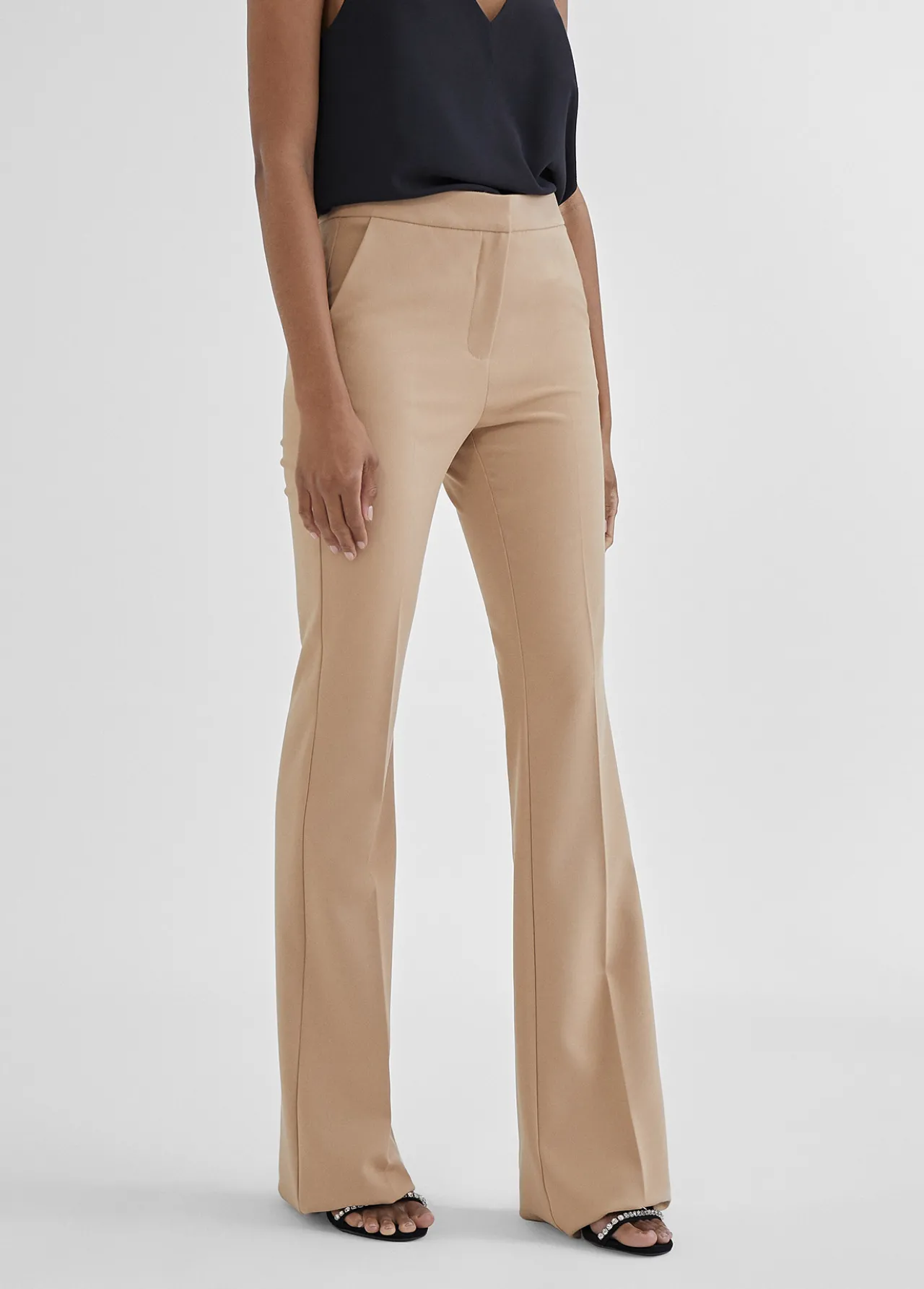 pantaln_skinny_campana_2-2.webp Lola Casademunt Pantalones<Pantalón skinny campana ROJO