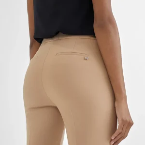 Lola Casademunt Pantalones<Pantalón skinny campana ROJO