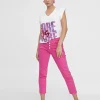 Lola Casademunt Pantalones<Pantalón tejano con botones CRUDO