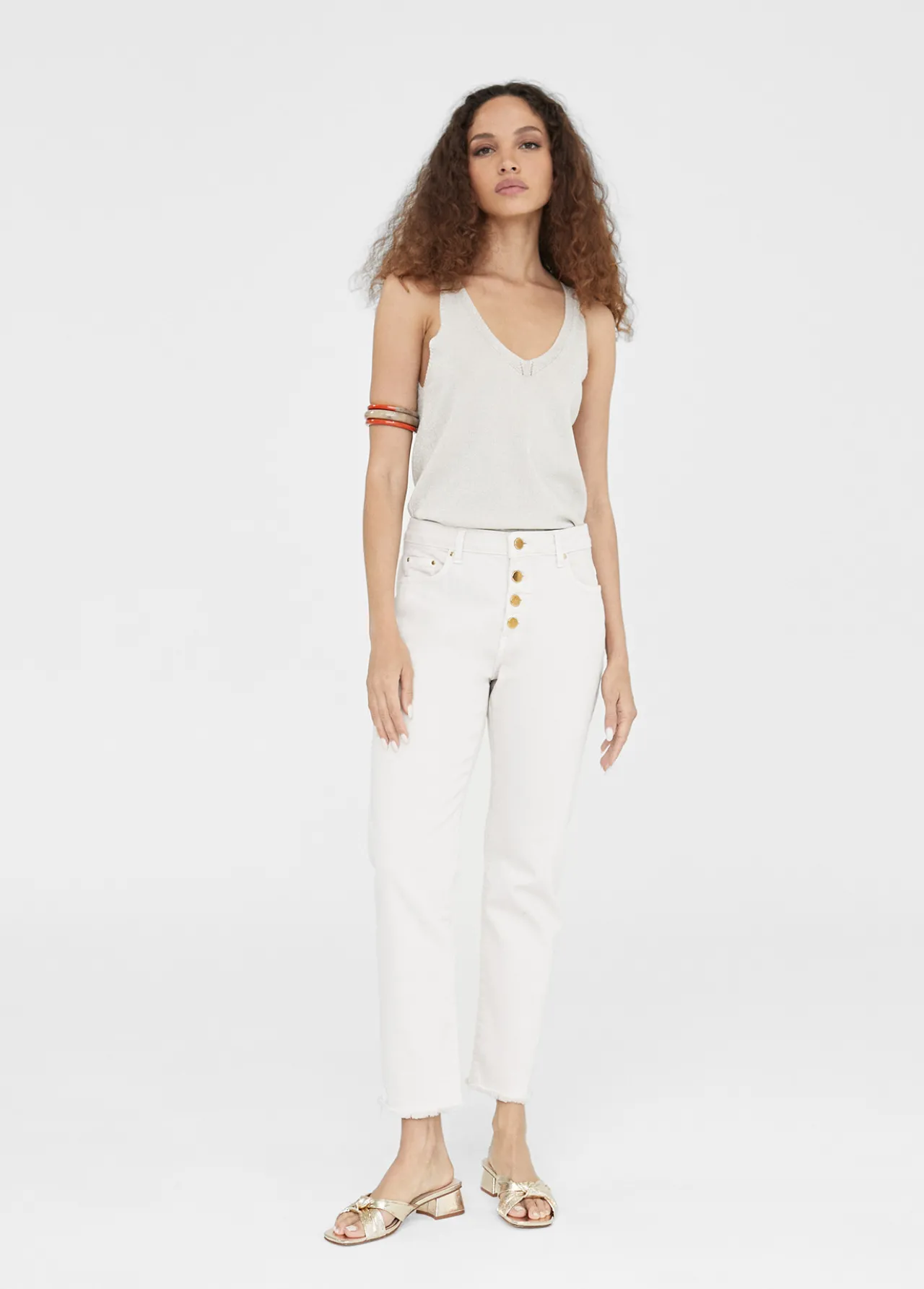 pantaln_tejano_con_botones_0.webp Lola Casademunt Pantalones<Pantalón tejano con botones CRUDO