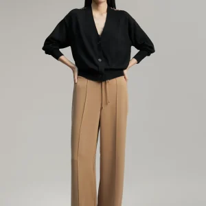 Lola Casademunt Pantalones<Pantalón wideleg CAMEL