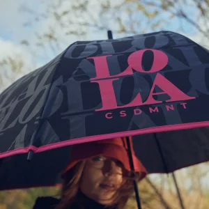Lola Casademunt Paraguas<Paraguas grande Lola |  Complementos | Lola Casademunt NEGRO