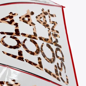 Lola Casademunt Animal Print | Paraguas<Paraguas grande Lola | Complementos | Lola Casademunt TRANSPARENTE