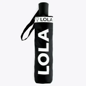 Lola Casademunt Paraguas<Paraguas pequeño automático logo | Complementos | Lola Casademunt BLANCO