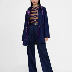 Lola Casademunt Chaquetas Y Gabardinas | Abrigos Y Cazadoras<Parka con capucha NAVY