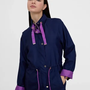 Lola Casademunt Chaquetas Y Gabardinas | Abrigos Y Cazadoras<Parka con capucha NAVY