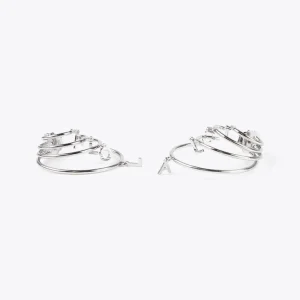 Lola Casademunt Pendientes<Pendientes 4 aros DORADO