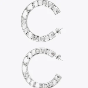 Lola Casademunt Pendientes<Pendientes aro Lola Love PLATEADO