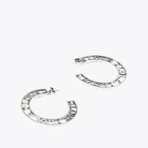 Lola Casademunt Pendientes<Pendientes aro Lola Love PLATEADO
