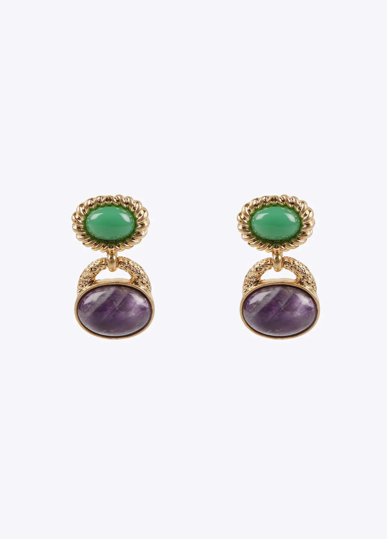 pendientes_bicolor_0.webp Lola Casademunt Pendientes<Pendientes bicolor VERDE-AZUL