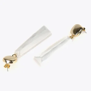Lola Casademunt Bisuteria<Pendientes s dos piezas BLANCO