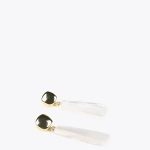 Lola Casademunt Bisuteria<Pendientes s dos piezas BLANCO