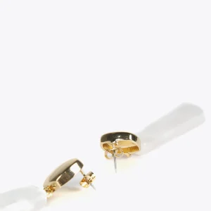 Lola Casademunt Bisuteria<Pendientes s dos piezas BLANCO