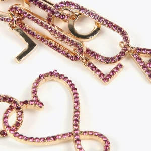 Lola Casademunt Pendientes<Pendientes colgantes y cristales GRISMETALIZADO