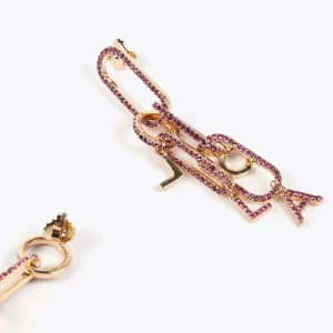 Lola Casademunt Pendientes<Pendientes colgantes y cristales GRISMETALIZADO