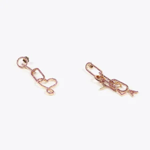 Lola Casademunt Pendientes<Pendientes colgantes y cristales GRISMETALIZADO
