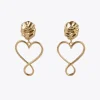 Lola Casademunt Pendientes<Pendientes corazón infinito DORADO