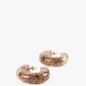 Lola Casademunt Bisuteria<Pendientes de aro CRUDO