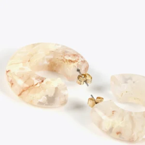 Lola Casademunt Bisuteria<Pendientes de aro CRUDO