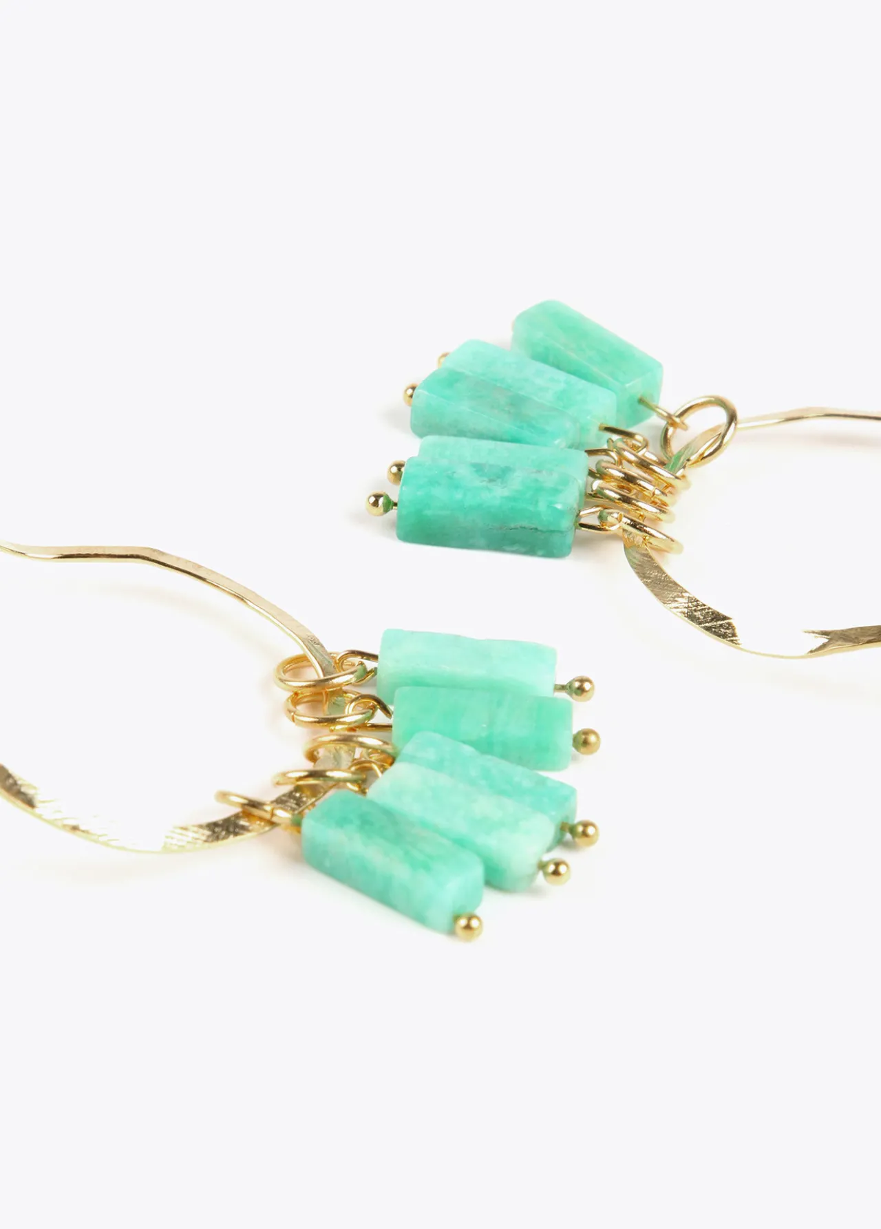 pendientes_de_aro_con_piedras_naturales_3-1.webp Lola Casademunt Bisuteria<Pendientes de aro con piedras naturales CORAL