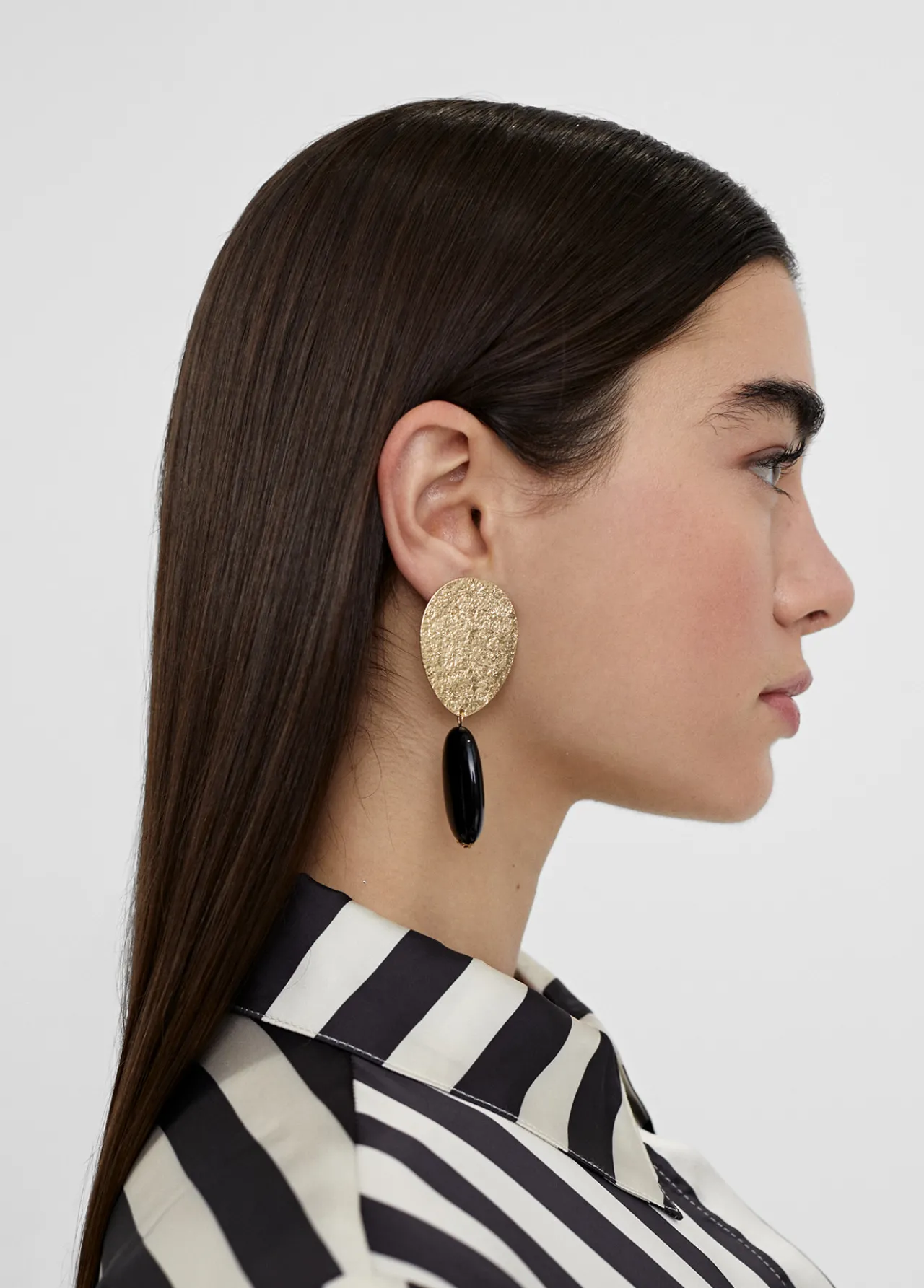 pendientes_de_dos_piezas_0.webp Lola Casademunt Bisuteria<Pendientes de dos piezas NEGRO