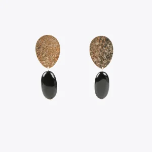 Lola Casademunt Bisuteria<Pendientes de dos piezas NEGRO