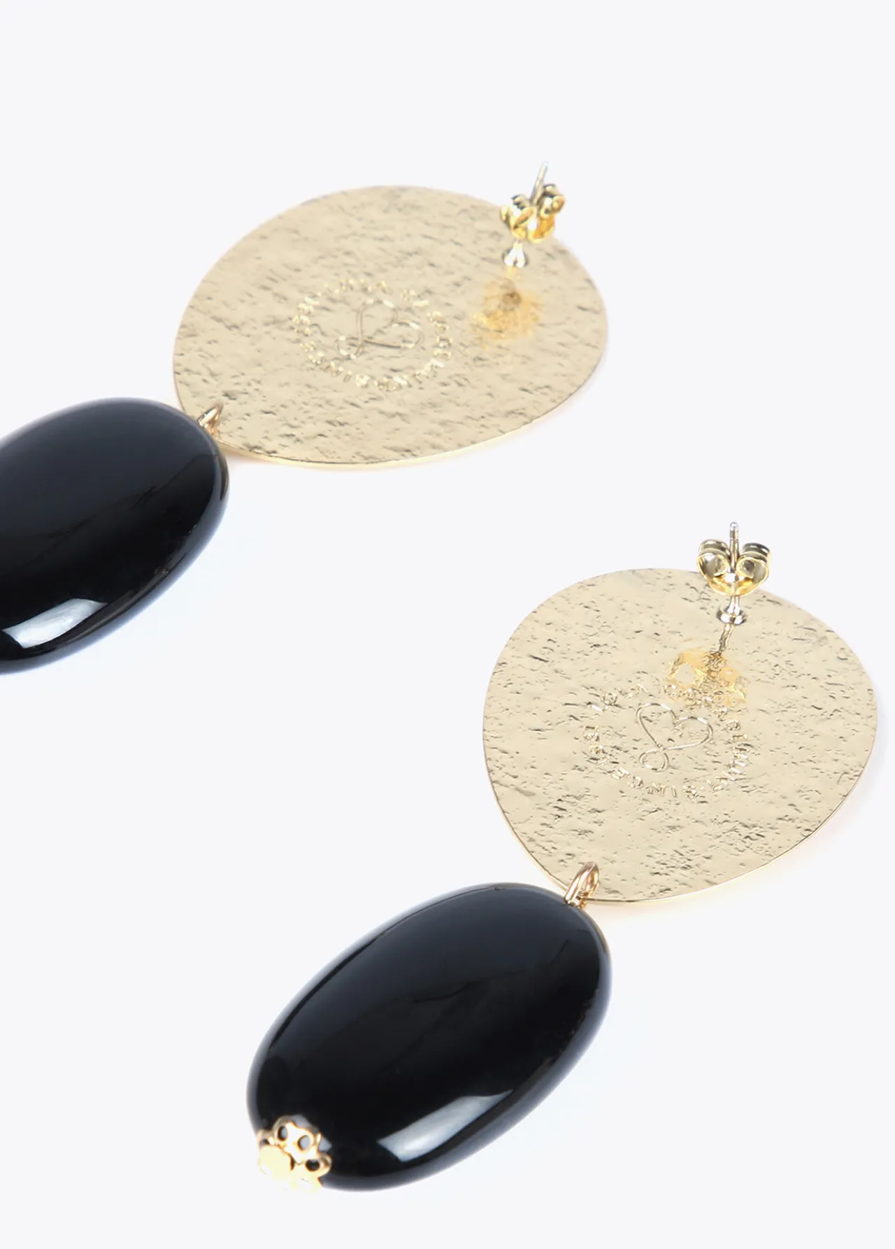 pendientes_de_dos_piezas_3.webp Lola Casademunt Bisuteria<Pendientes de dos piezas NEGRO