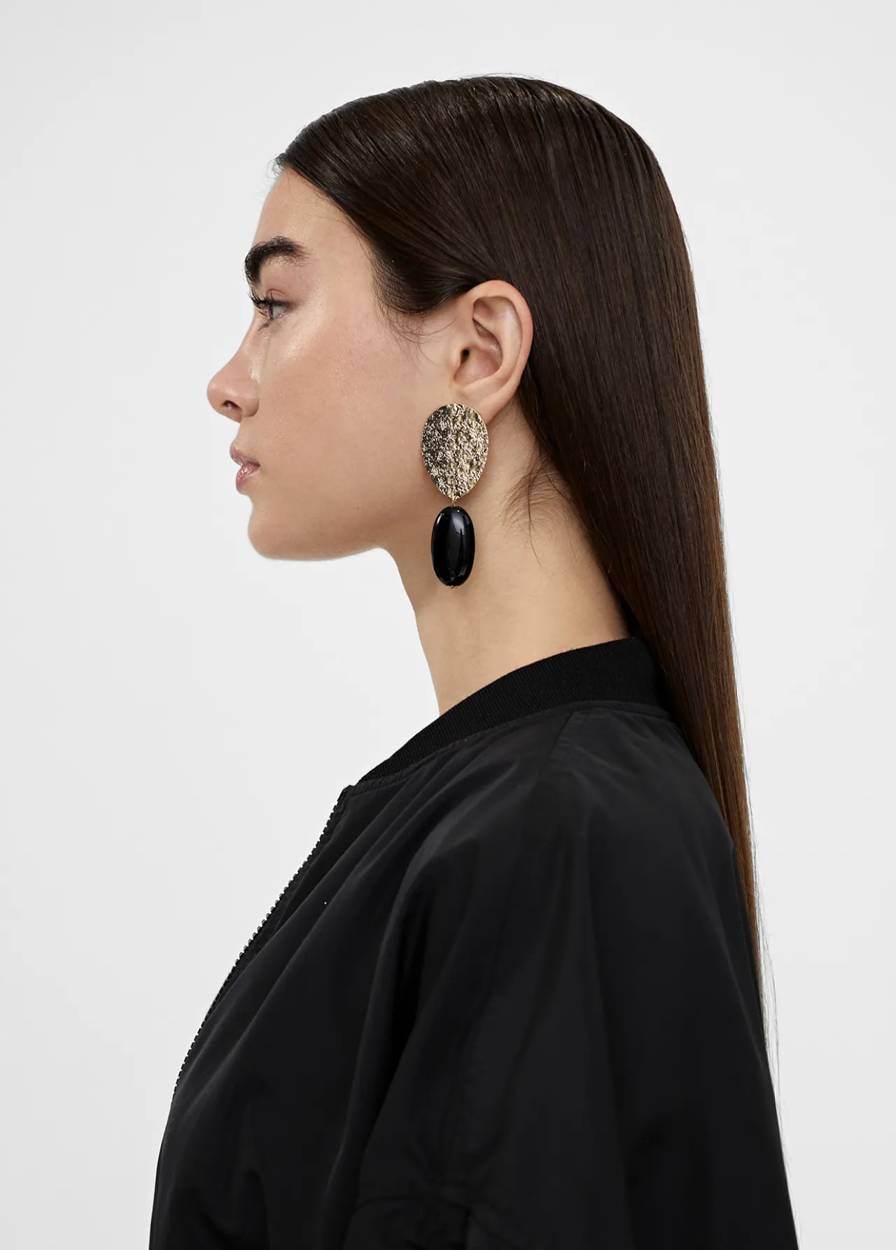 pendientes_de_dos_piezas_5.webp Lola Casademunt Bisuteria<Pendientes de dos piezas NEGRO