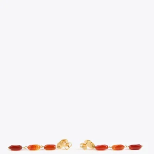Lola Casademunt Bisuteria<Pendientes de piedras naturales MARRON