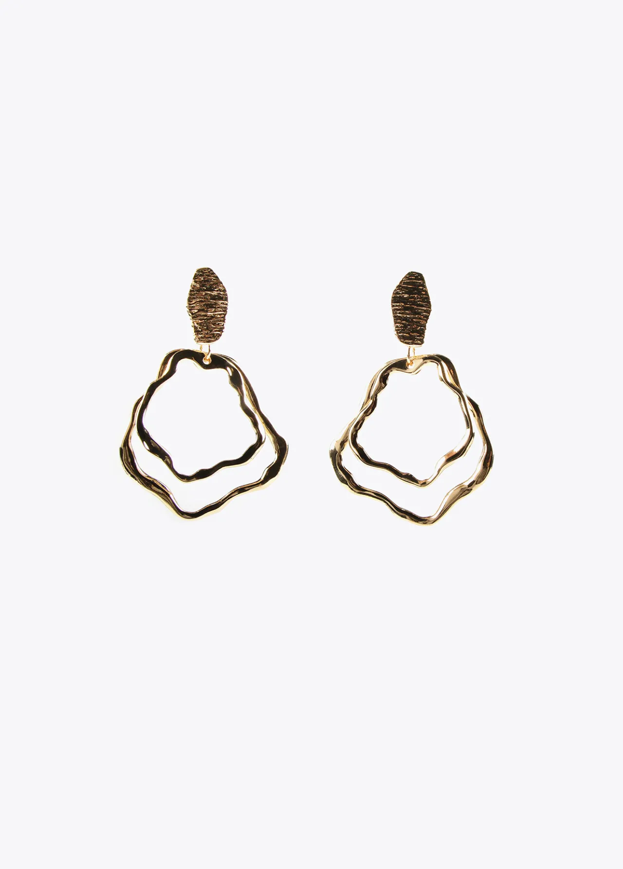 pendientes_dorados_multiforma_0.webp Lola Casademunt Bisuteria<Pendientes s multiforma DORADO