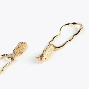 Lola Casademunt Bisuteria<Pendientes s multiforma DORADO