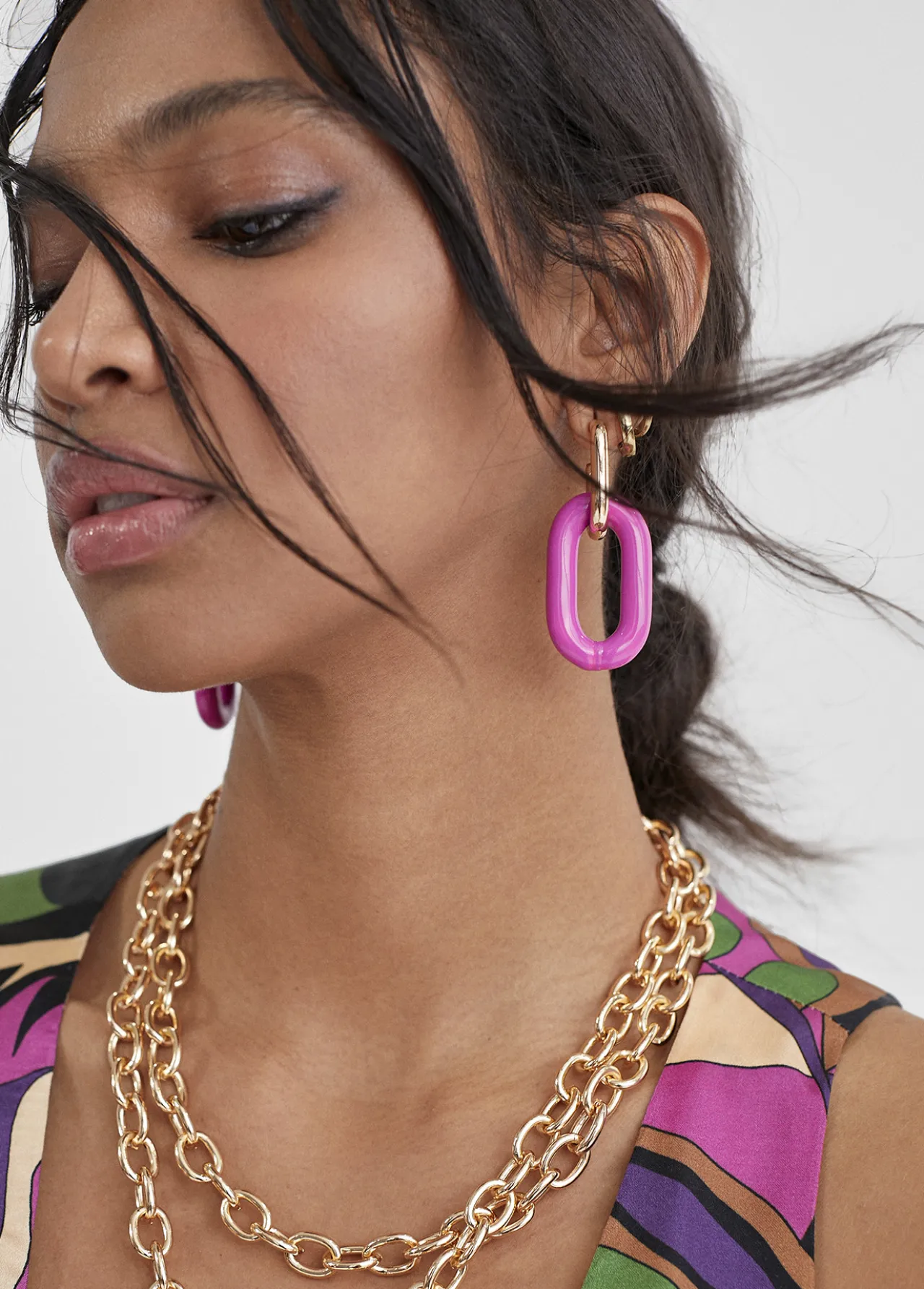 pendientes_dos_piezas_1.webp Lola Casademunt Bisuteria<Pendientes dos piezas FUCSIA