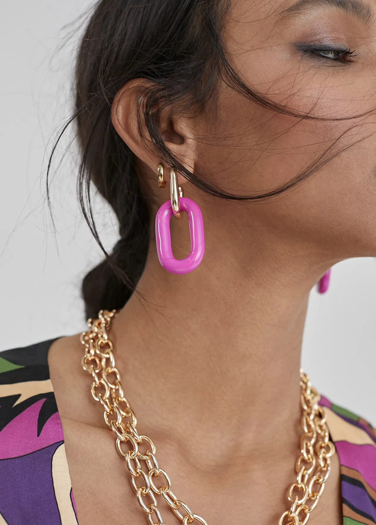 pendientes_dos_piezas_3.webp Lola Casademunt Bisuteria<Pendientes dos piezas FUCSIA