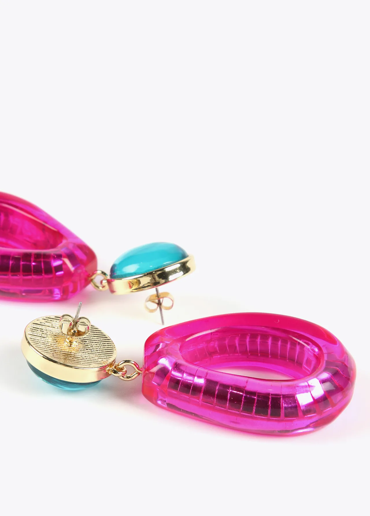 pendientes_dos_piezas_de_colores_2-1.webp Lola Casademunt Bisuteria<Pendientes dos piezas de colores FUCSIA