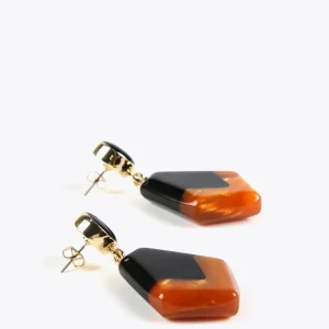 Lola Casademunt Bisuteria<Pendientes etnicos MARRON