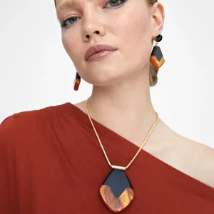 Lola Casademunt Bisuteria<Pendientes etnicos MARRON