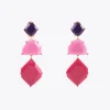 Lola Casademunt Pendientes<Pendientes piedras METAL-NEGRO