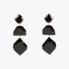 Lola Casademunt Pendientes<Pendientes piedras METAL-NEGRO