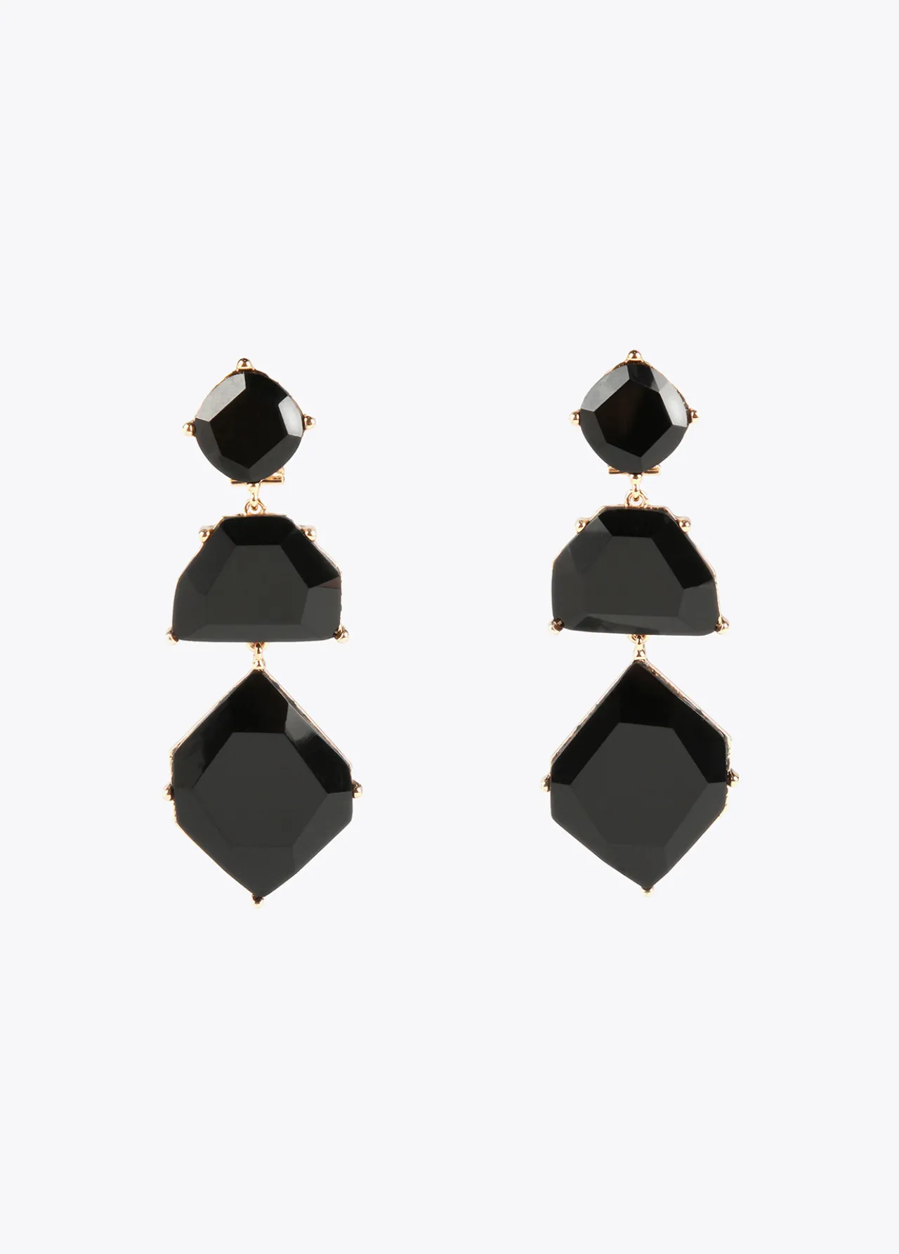 pendientes_piedras_0.webp Lola Casademunt Pendientes<Pendientes piedras METAL-NEGRO