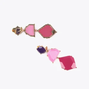 Lola Casademunt Pendientes<Pendientes piedras METAL-NEGRO
