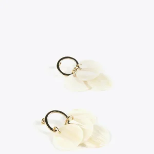 Lola Casademunt Bisuteria<Pendientes piezas nacaradas CRUDO