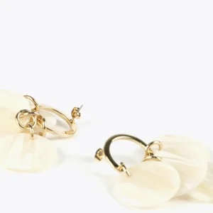 Lola Casademunt Bisuteria<Pendientes piezas nacaradas CRUDO