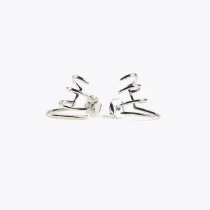 Lola Casademunt Pendientes<Pendientes simulador piercings DORADO