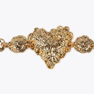 Lola Casademunt Pulseras<Pulsera corazón DORADO