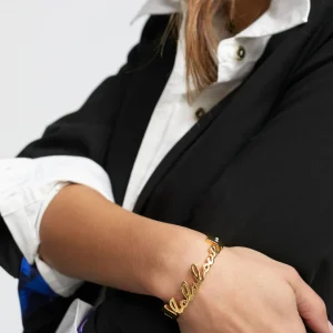 Lola Casademunt Pulseras<Pulsera dorada Lola love DORADO