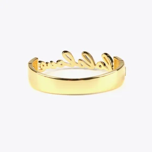 Lola Casademunt Pulseras<Pulsera dorada Lola love DORADO