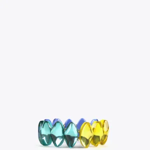 Lola Casademunt Bisuteria<Pulsera elástica colores AZULELECTRICO