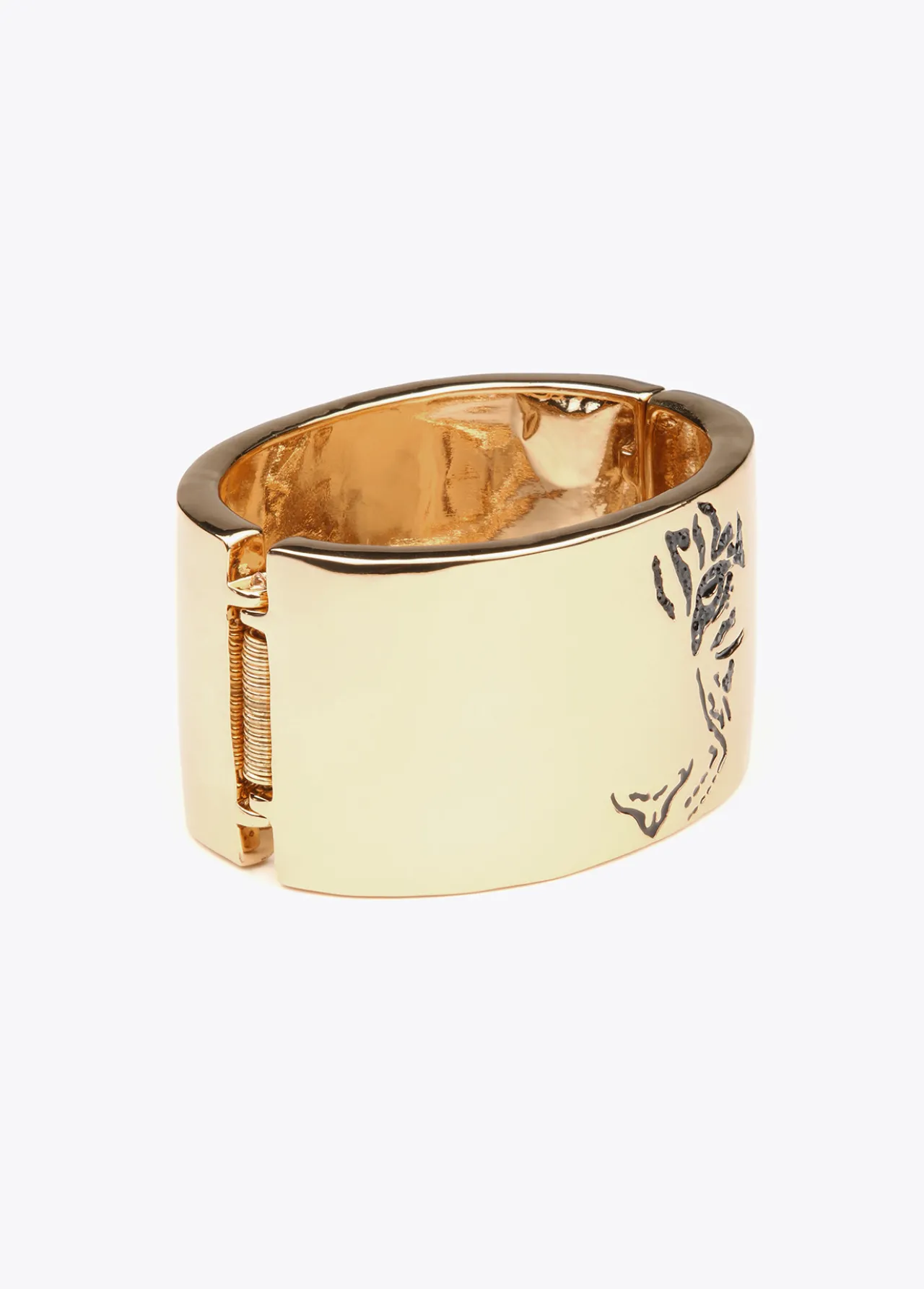 pulsera_rgida_1-1.webp Lola Casademunt Pulseras<Pulsera rígida METAL-NEGRO